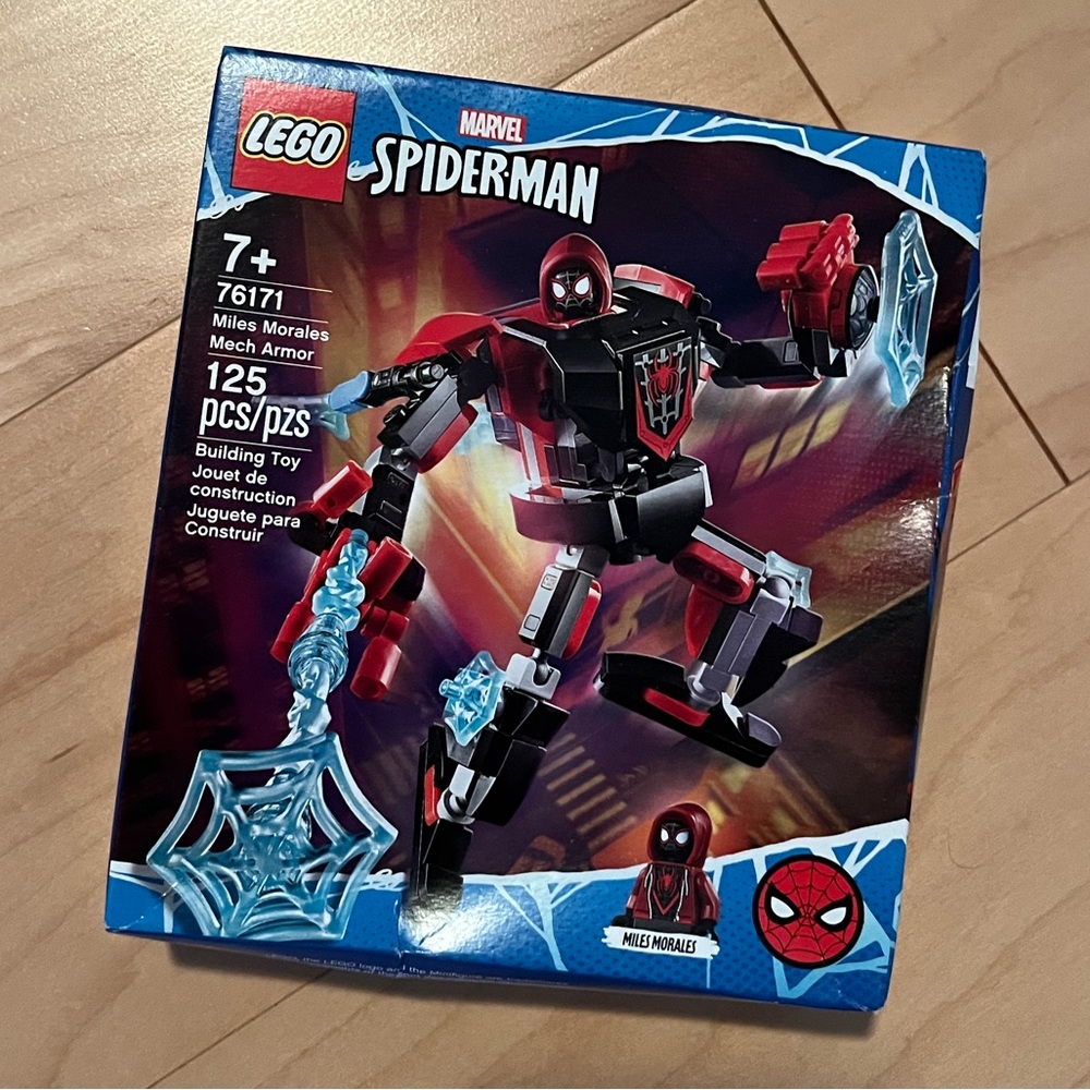 Lego Spider-Man Set Miles Morales Mech Armor 76171